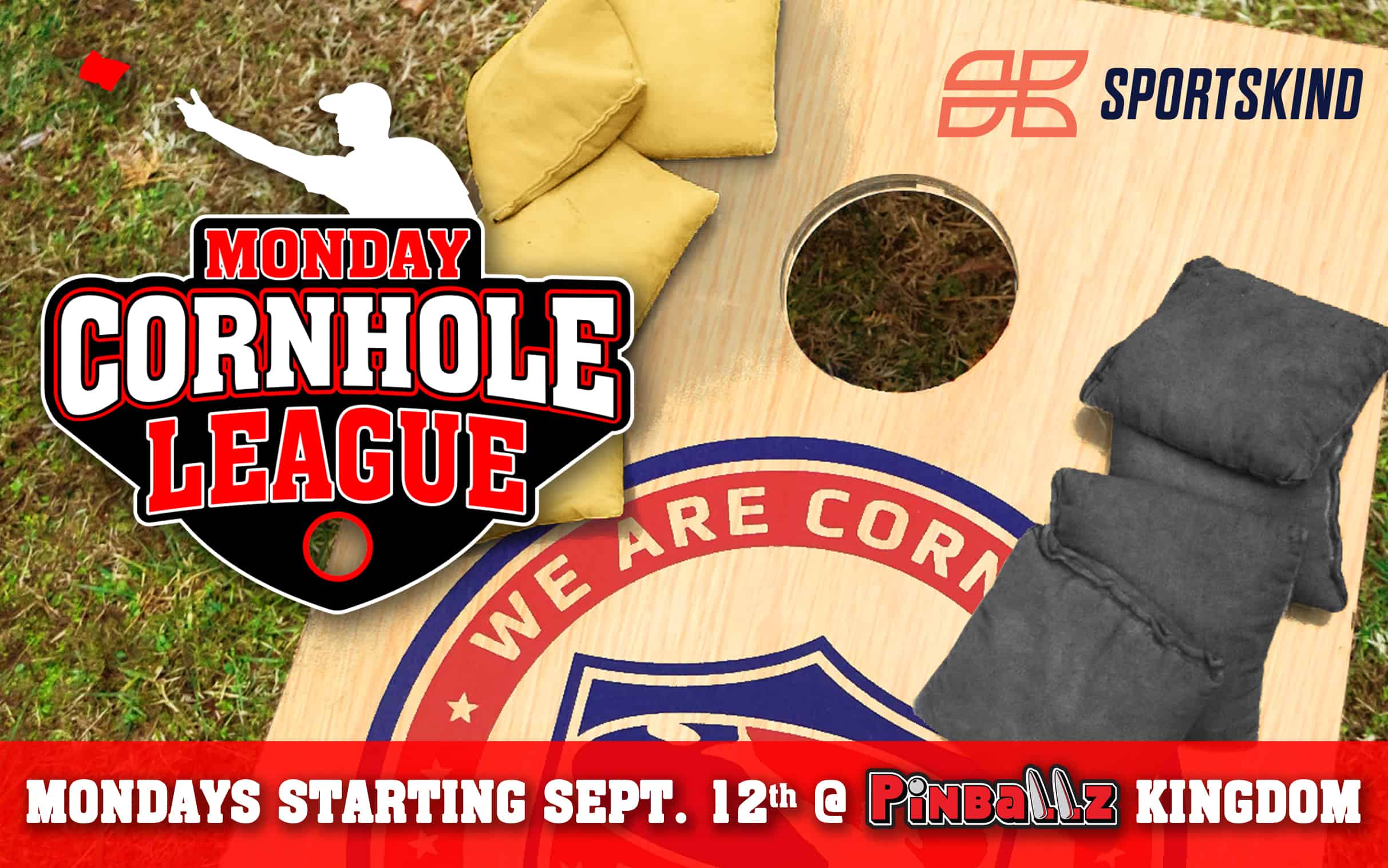 Cornhole League | Pinballz