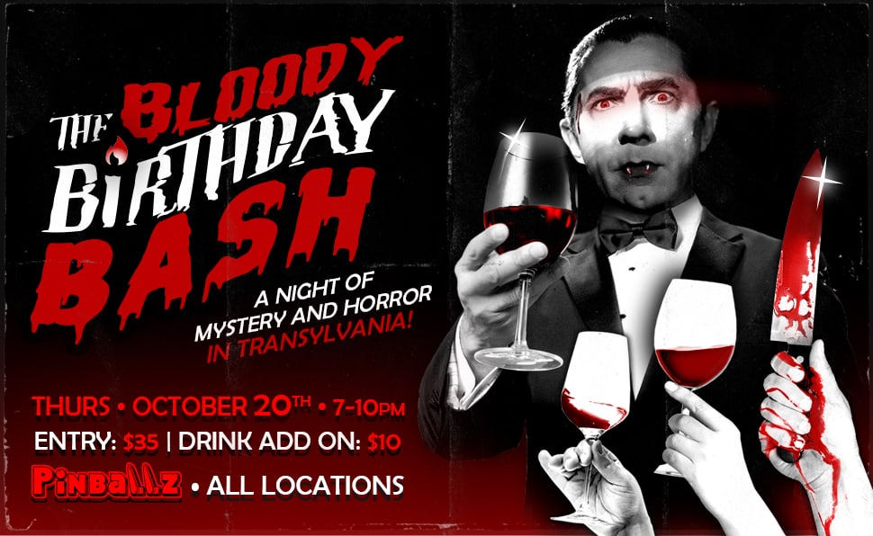 Murder Mystery - The Bloody Birthday Bash - Pinballz