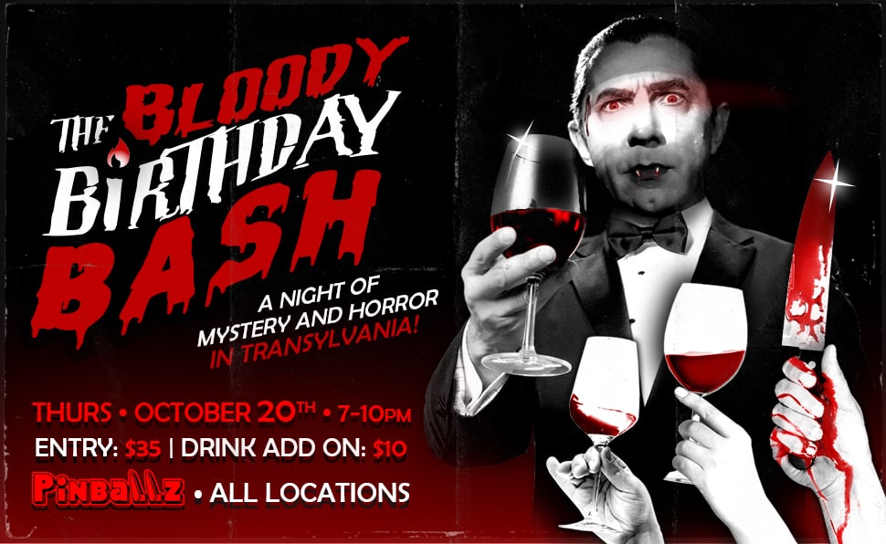 Murder Mystery - The Bloody Birthday Bash - Website