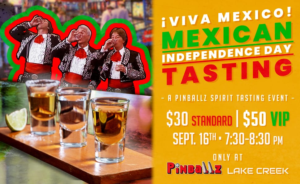 Tequila Tasting - Mexican Independence Day - Website