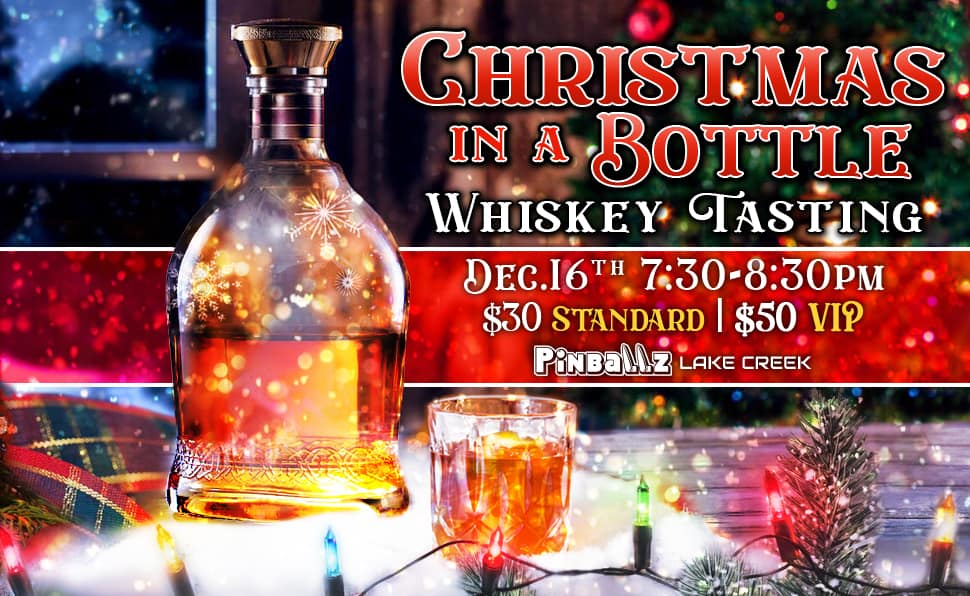 Dec Whiskey Tasting Christmas in a Bottle