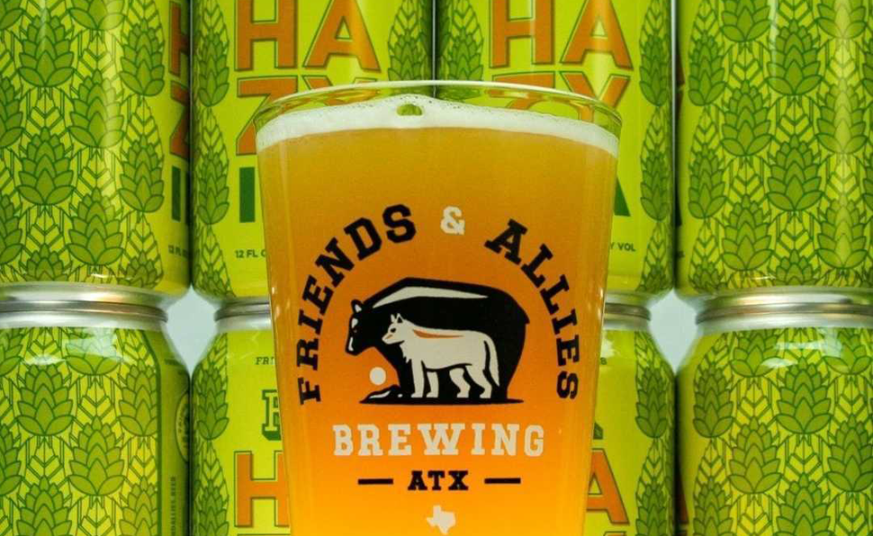 hazy IPA friends and allies brewing local craft night beer drinks bar go karts
