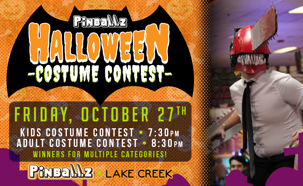 Halloween Costume Contest Pinballz