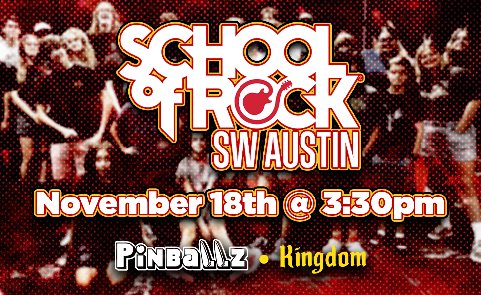 School of Rock at the Fall Carnival Pinballz