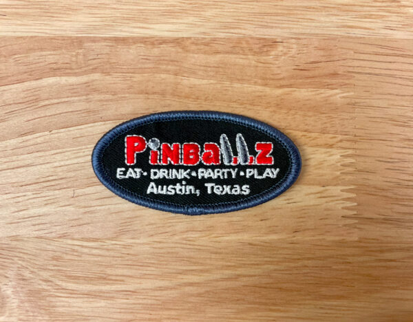 Pinballz Embroidered Patch