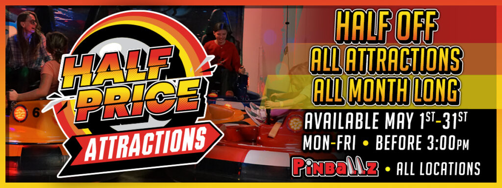 Half Price Attractions 2025 Banner