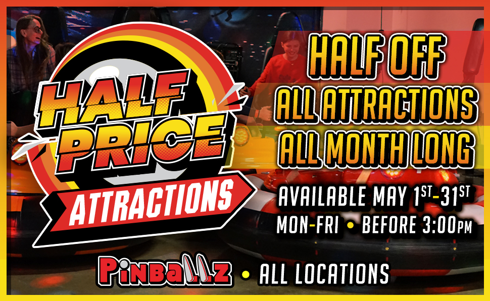 Half Price Attractions 2025 Banner
